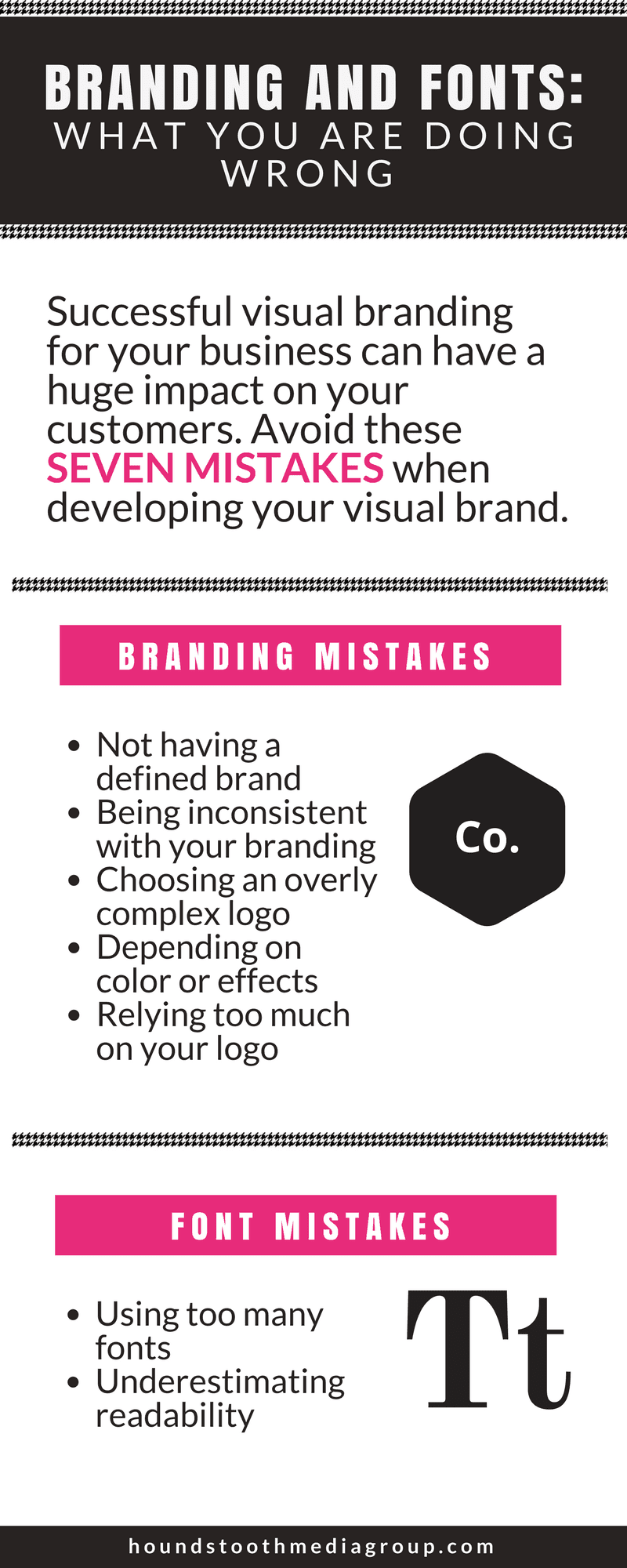 branding and fonts: mistakes you may be making
