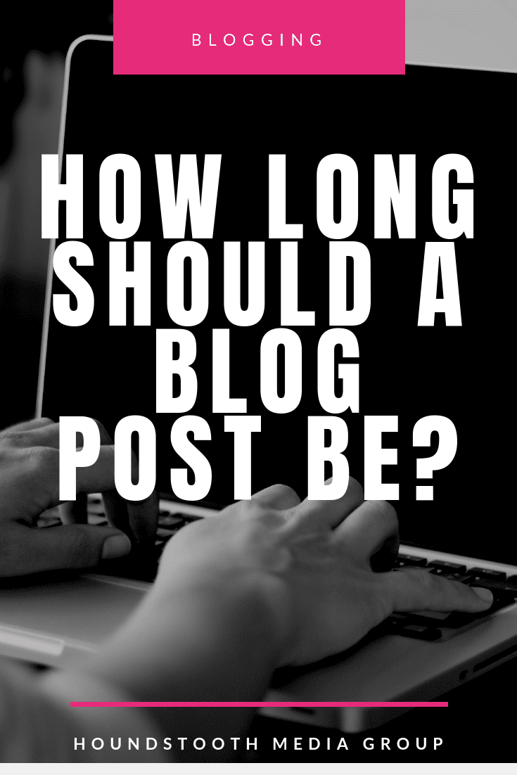 How long should a blog post be? We are covering everything you need to know for SEO and blogging! #seo #blogging 