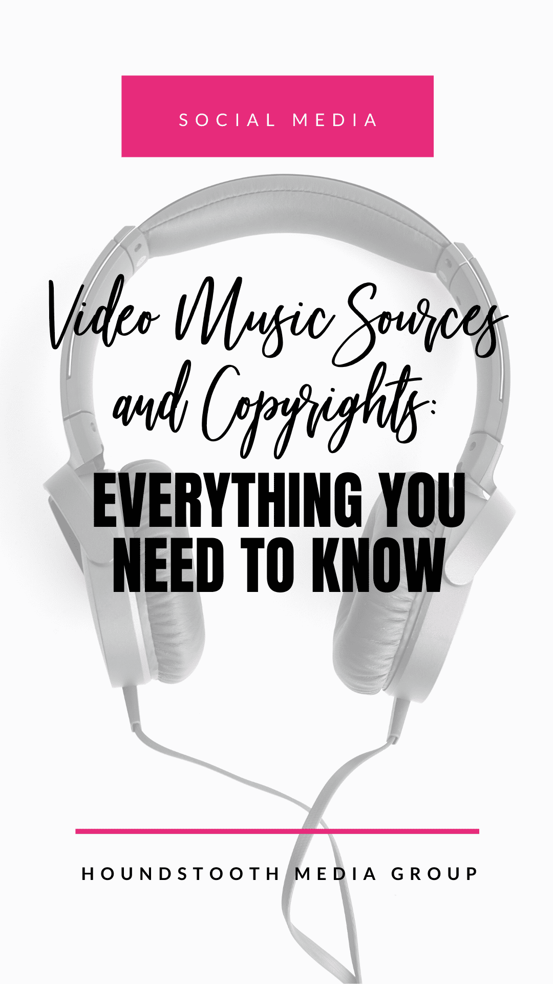 guide to video music sources for social media