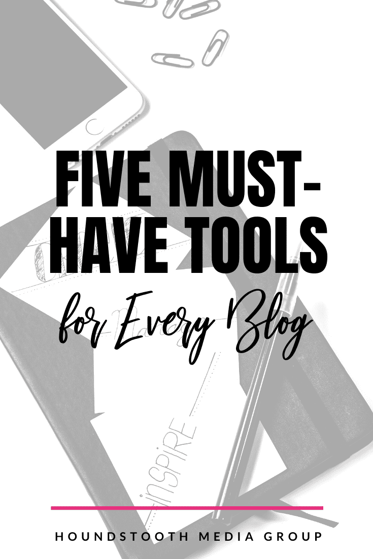 the top five tools for every blog