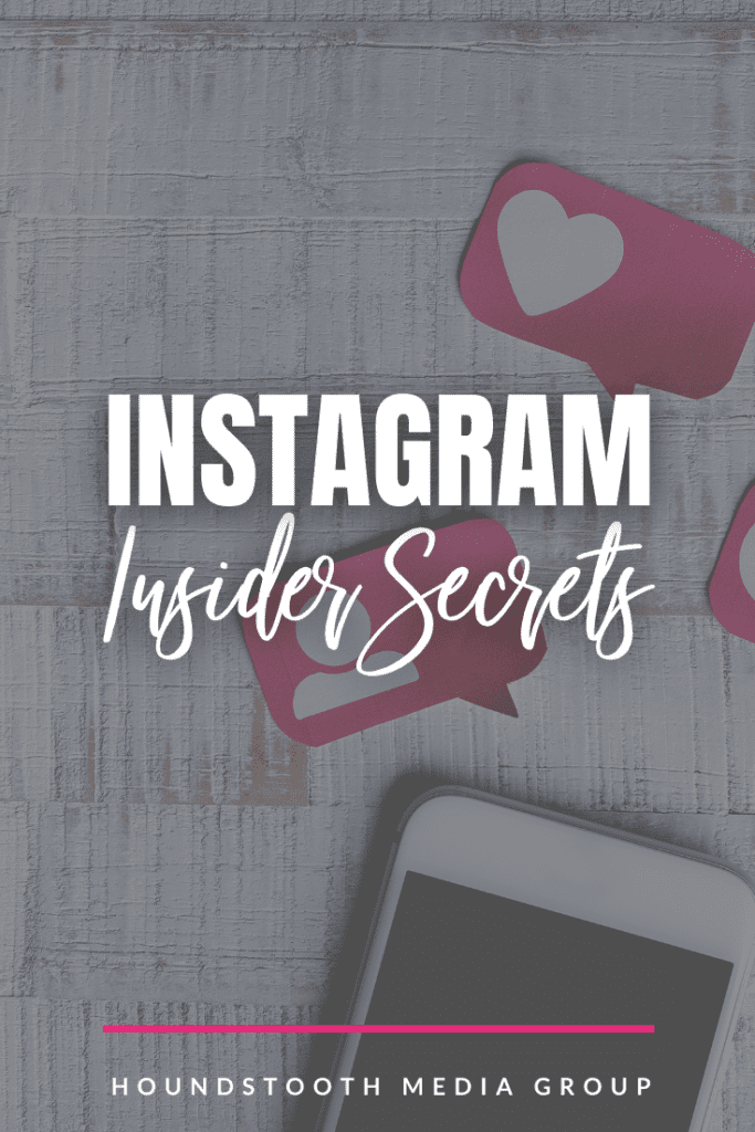 Instagram secrets in cursive