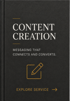 Content Creation - Messaging that connects and converts