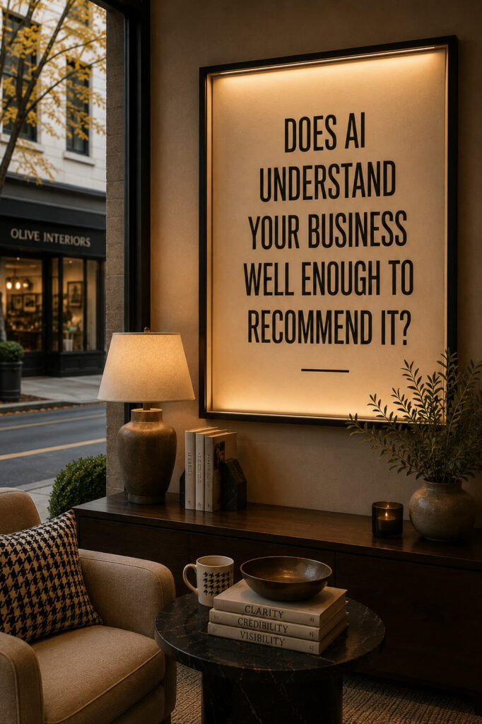 Does AI understand your business well enough to recommend it?